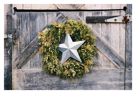 barn wreath