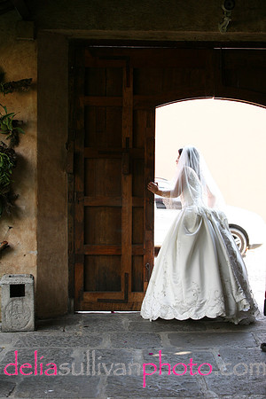 Bride at Casa Santa Domingo 2008